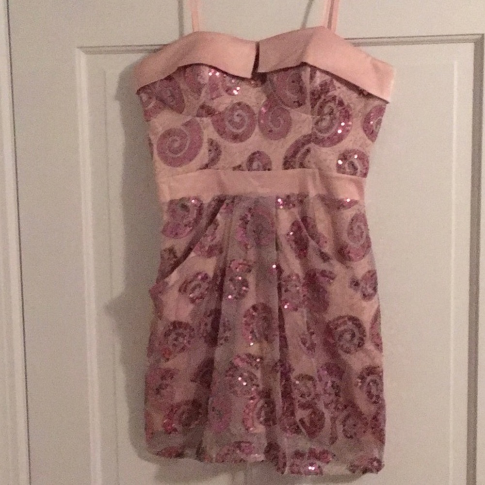 Arden B. Sequined dress